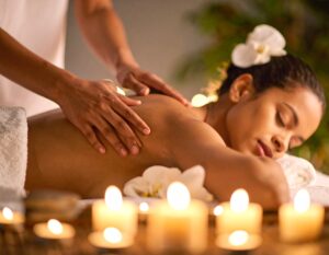 un massage californien